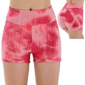 Shein Womens High Waisted Yoga Gym Running Scrunch Butt Lift Shorts